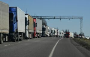 очереди грузовиков на границе в литве ИНМАР СВХ Калининград